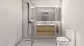 Schöne Wohnung direkt am Meer - Baño1