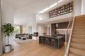 Villen-Architektur trifft Design-Ästhetik: Wohnung mit Dachterrasse zum Erstbezug - Wohnbereich (Visualisierung)
