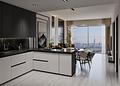 Studio mit eigenem Pool auf dem Balkon - Dubailand - living3
