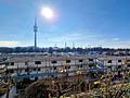 Toplage im Olympiadorf: Großzügiges Wohnen mit traumhafter Aussicht. - Phantastischer Ausblick