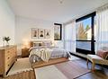 Frei zum Bezug! Elegantes Wohnen in Oberföhring. Neue Fernwärmeheizung. - Schlafzimmer (KI-möbliert)
