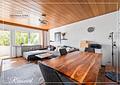 Renovierte 3-Zimmer-Wohnung mit Garage, Balkon und Heuchelberg-Blick in guter Lage - Wohn-/Esszimmer