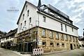 Stilvoll wohnen im historischen Ambiente – 3,5-Zimmer Hochparterre-Wohnung mit Balkon & sichtbarem Fachwerk“ - Hausansicht