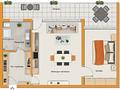 Penthouse mit Dachterrasse | Leben am Park | Neu denken. Neu ausbauen. - Grundriss - Idee