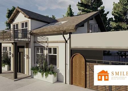 Küstenzauber: Stilvolles 43 m² Apartment mit Balkon und Parkplatz in Rewal