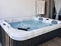 Exklusive 2-Zimmerwohnung mit Garten, Whirlpool, Terrasse & Top-Lage nahe Salzburg in Eggelsberg - Whirlpool