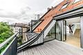Bogenhausen - Luxus-Dachterrassenwohnung – Exklusives Wohnen im prachtvollen Altbaujuwel - Sonnige Süd-Ost-Dachterrasse