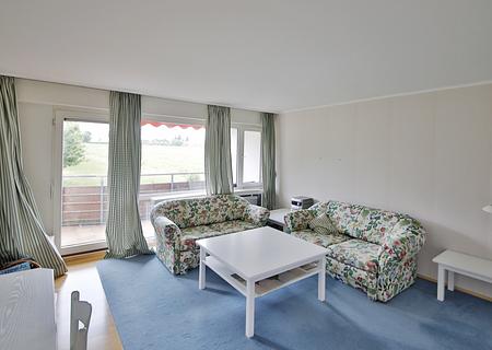 1-Zimmer-Wohnung im Grünen - Wohn-Schlafbereich