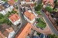 Kapitalanlage mit Entwicklungspotenzial: Modernisiertes Mehrfamilienhaus mit 4 Wohneinheiten Leimen - Luftansicht