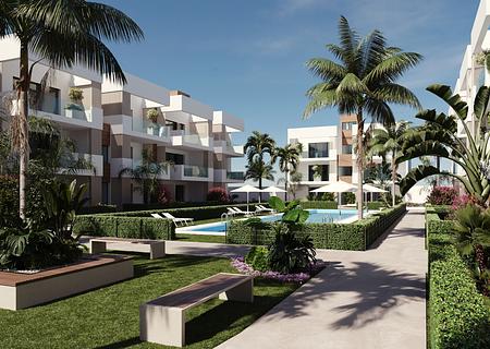 Luxuriöses Penthouse in unmittelbarer Strandnähe - Jardin en alta