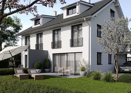 Baugrundstücke in toller Lage
- Bau von zwei Doppelhaushälften
- Bau eines Einfamilienhauses - Beipielhafte Visualisierung Doppelhaushälfte