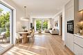 2-Zimmer-Neubau mit Balkon, Terrasse & Privatgarten - Wohnraum Beispiel