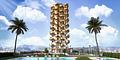 Luxuriöses 154 m² Appartement mit Panoramablick 14. Stock, in Calpe in der Nähe von Arenal Strand - K800 1 CAMPORROSSO GOLDEN LEAVES