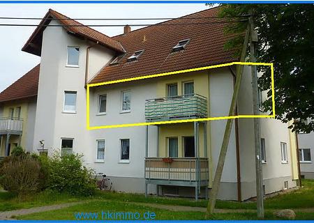 1-Raumwohnung mit Balkon in Arensdorf bei Köthen - 1-Zimmer Wohnung in Arensdorf bei Köthen