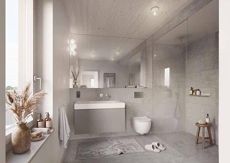 Mehr Raum fürs Leben – 4 Zimmer in CHARLIE - Badezimmer