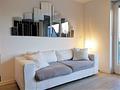 Chic möbliertes Single-Apartment mit Balkon, in Neuried bei München. - Wohnzimmer