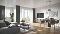 Steuern in Immobilienvermögen verwandeln – jetzt in Erding investieren! Perfektes City-Apartment! - Wohnzimmer