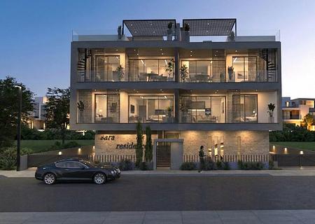 Penthouse mit Dachgarten - New project Koloni_front night