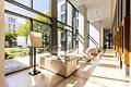 „The Seven Atrium“: Luxuriöse 3-Zimmer-Wohnung mit Balkon, Concierge, SPA und TG-Stellplatz - THE SEVEN Lounge