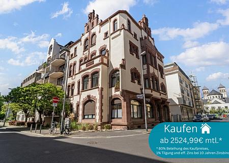 ++ Bestlage von Frankfurt am Main! Charmante Dachgeschosswohnung mit viel Potenzial ++ - Titelbild_mit_Finanzierung