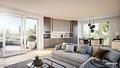 Mit großzügiger Dachterrasse nach Süden! Helle 4-Zi.-Whg. mit 2 Tageslichtbädern, davon 1x en suite - Wohn- und Einrichtungsbeispiel