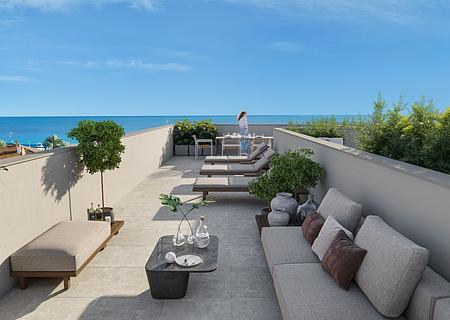 Moderne Apartments in Meeresnähe - L_A_Beach_Living_Solarium (1)