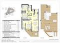 Obergeschoss-Wohnungen mit 3 Schlafzimmern, 2 Bädern, Dachterrasse, Tiefgaragenstellplatz, Gemeinschaftspools und beheizten Whirlpools