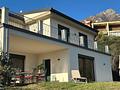 Traumhafte Villa mit Seeblick in Toscolano Maderno am Gardasee - Hausansicht Terrasse unten