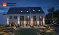 Ihr City-Reihenhaus samt Grundstück in grüner Umgebung - Erst recht bei Nacht elegant