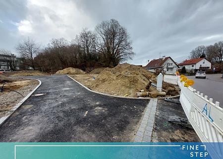 3.391 m² - Attraktives Baugrundstück für 6 Doppelhaushälften und 3 Einfamilienhäusern - FINESTEP Immobilien GmbH