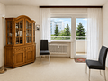Schöne, helle 3-Zimmer-Wohnung mit Balkon in Großhadern - Schlafzimmer mit Balkon