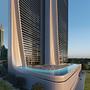 Akala - 5*Wellness - Resort - (DIFC) -
Mit Blick auf den Burj Khalifa - podium pool corner