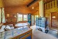 Charmantes Blockhaus in Spiegelberg: Auszeit, Weitblick und Natur pur auf großem Grundstück erleben! - Küche EG
