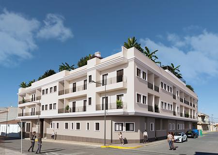 Apartment mit Pool auf der Dachterrasse. - building