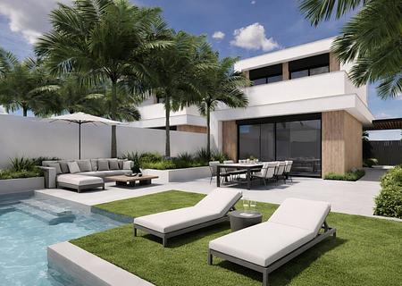 Modernes Strandhaus mit Pool - SUNserenity 2f 1