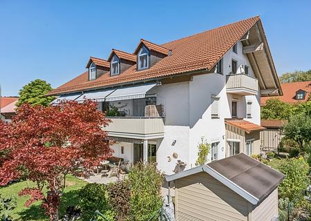 4-Zimmer-Gartenwohnung mit Südterrasse in Geretsried – Kapitalanlage mit unbefristetem Nießbrauch
