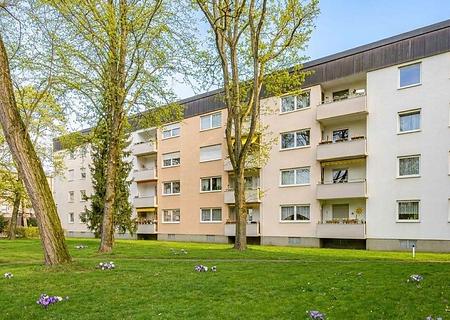 Sofort beziehbar: 3-Zimmer-Wohnung mit Potenzial - Aussenanlage