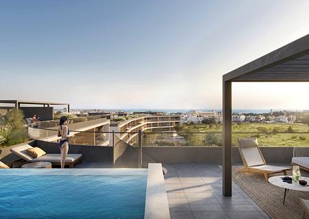 Traumhafte 3-Zimmer-Meerblick-Wohnung in Top-Lage in einem Resort in Paphos - PLOT 74 VIEW 10 TERRACE (1)