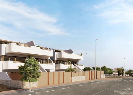 Bungalows in unmittelbarer Nähe zum Meer mit toller Aussicht und einem Oasenpool - 03.Fachada