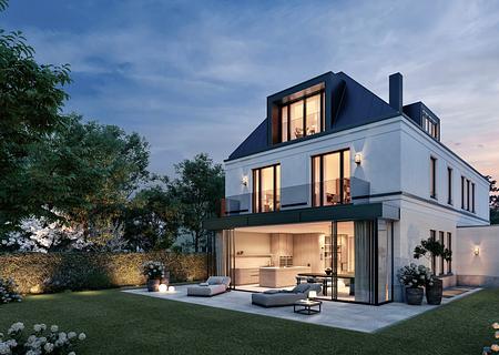 Wohntraum in Nymphenburg: Baugrundstück von 537 m² mit Baugenehmigung für Familien-Villa - Mögl. Kubatur (visualisiert)