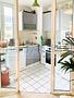 ruhige Innenhoflage / West-Balkon / EBK / weißes Bad / 2 Zi ETW im 3. OG - Küche