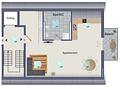 attraktives, modernes 1-Zimmerappartment - Grundriss