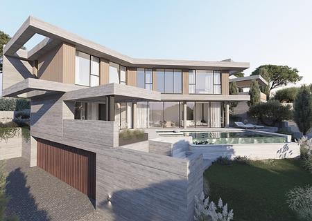 Unverbaubarer Meerblick - Exklusive Luxusresidenz mit Pool und
4 Schlafzimmern - Villa Konia_Villabeispiel von außen 2