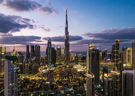 Da Vinci Tower - Neubau - Bezugsfertig - DAR_Pagani_Dubai DT_night