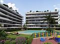 Appartements mit 3 Schlafzimmern, 2 Bädern, Vorinstallation Klimaanlage, Kfz-Stellplatz, Meerblick und Gemeinschaftspool nur 100 m vom Strand