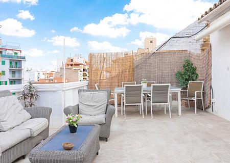 Mallorca Penthouse in aufstrebendem Viertel in Palma, Strandnähe zu verkaufen