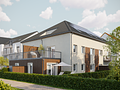 Exklusive Neubauwohnungen (KfW-40 | QNG) im Augustinviertel in Ingolstadt – jetzt bezugsfertig! - Visualisierung Außenansicht