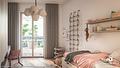 4-Zi-Whg. mit großem Wohn- u. Esszimmer mit Parkblick, 2 Tageslichtbäder und Balkon - Wohn- u. Einrichtungsbeispiel