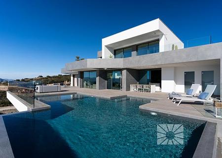 Villa Veleta - moderne Luxusvilla im Verkauf in der Wohnanlage Jazmines in Cumbre del Sol - AJ156-01