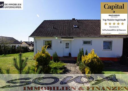 Schönes Einfamilienhaus auf großzügigem Grundstück mit Keller - Rennertshofen - Ein Objekt von Ihrem Immobilienpartner SOWA Immobilien und Finanzen